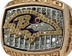 Image result for Baltimore Ravens Super Bowl Ring