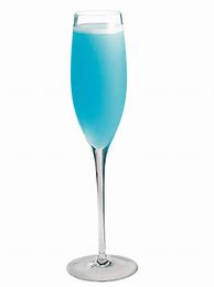 Image result for Blue Champagne Cocktail