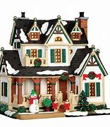 Image result for Lighted Scale Houses