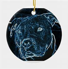 Image result for Gray Pit Bull Ornament