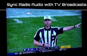 Image result for Sync Radio to TV Broadcast