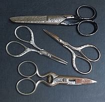 Image result for Antique Embroidery Scissors