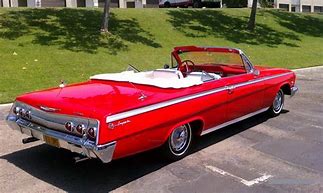 Image result for 62 Chevy Impala Convertible