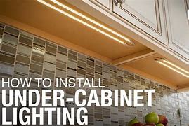 Image result for Wiring Task Lighting Under Cabinet