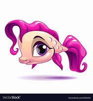 Image result for Pink Fish Cartoon