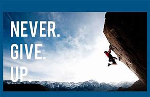 Image result for Never Give Up Blue