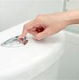Image result for Inside Toilet Button Flush