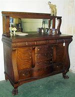 Image result for Mirrored Antique Sideboard