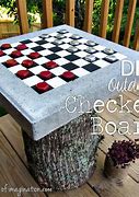 Image result for Checkerboard Outdoor Table