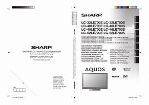 Image result for Handbook for 32 Sharp Aquos TV