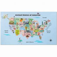 Image result for Kids Learning Wall USA Map