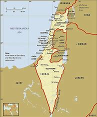 Image result for Israel Location On Map