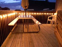 Image result for Outdoor Deck Lighting