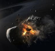 Image result for space debris from collision