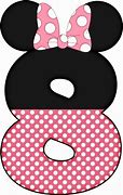 Image result for Minnie Mouse Number 1 Clip Art
