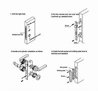 Image result for Patio Mortise Lock Install
