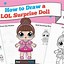 Image result for LOL Fancy Girl Doll Drawing