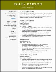 Image result for Legal Assistant Resume Objective
