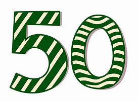 Image result for Graphic Number 50 Clip Art