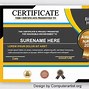 Image result for Editable Computer Certificate Template