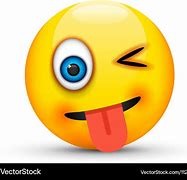 Image result for Tongue Sticking Out Winking Emoji