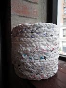 Image result for Plastic Bag Basket