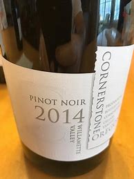 Image result for Cornerstone Pinot Noir