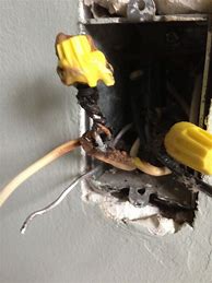 Image result for How Does Damaged Wire Look in an Outlet