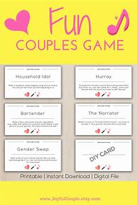 Image result for Printable Games for Couples