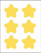 Image result for Yellow Star Template