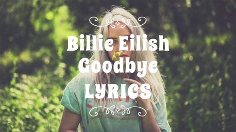 Billie Eilish Party Favor Lyrics