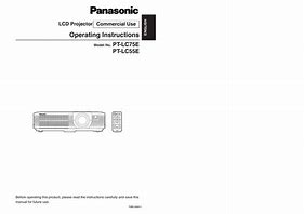 Image result for Panasonic P Projector
