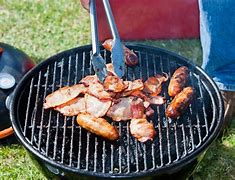 Image result for Cooking Pizza On BBQ