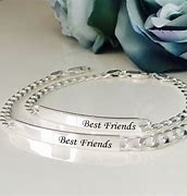 Image result for Silver Best Friend Bracelets