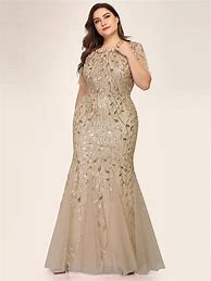 Image result for Plus Size Evening Dresses with Overlay