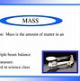 Image result for Mass Measure Sample