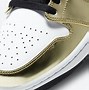 Image result for Air Jordan 1 Low White Metallic Gold Colors