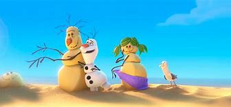Image result for Frozen Snowman Summer