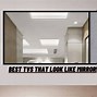 Image result for Flat Screen TV That Looks Like a Mirror