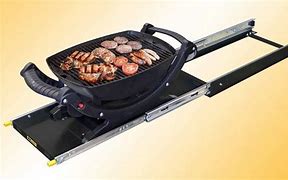 Image result for Photograph of Baby Q Weber BBQ