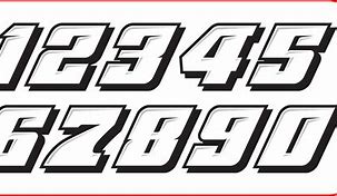 Image result for Number 2012 Decal