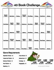 Image result for 30 Book Challenge Printable List