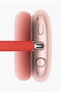 Image result for Red Air Pods Max On Neck
