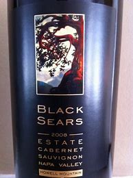 Image result for Black Sears Cabernet Sauvignon Estate