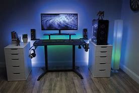 Image result for Gamer Desk Setup