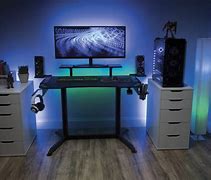 Image result for PC Gaming Desk Setup Front Shot