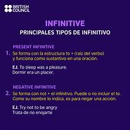 Image result for infinitivo