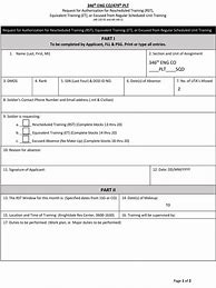 Image result for Army Rst Form Example