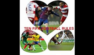 Image result for FIFA Soccer Rules
