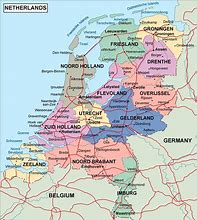 Image result for Large Map of Holland